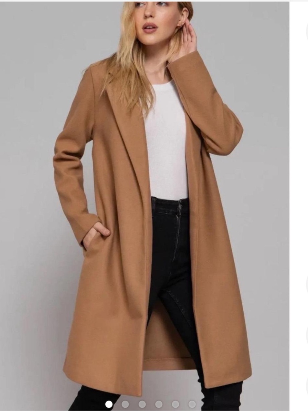 Zara coat brown